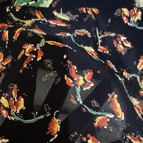 Carole Little Artsy Multi Media Oversized Button Front Kimono Tunic 80’s Vintage - Picture 6 of 11